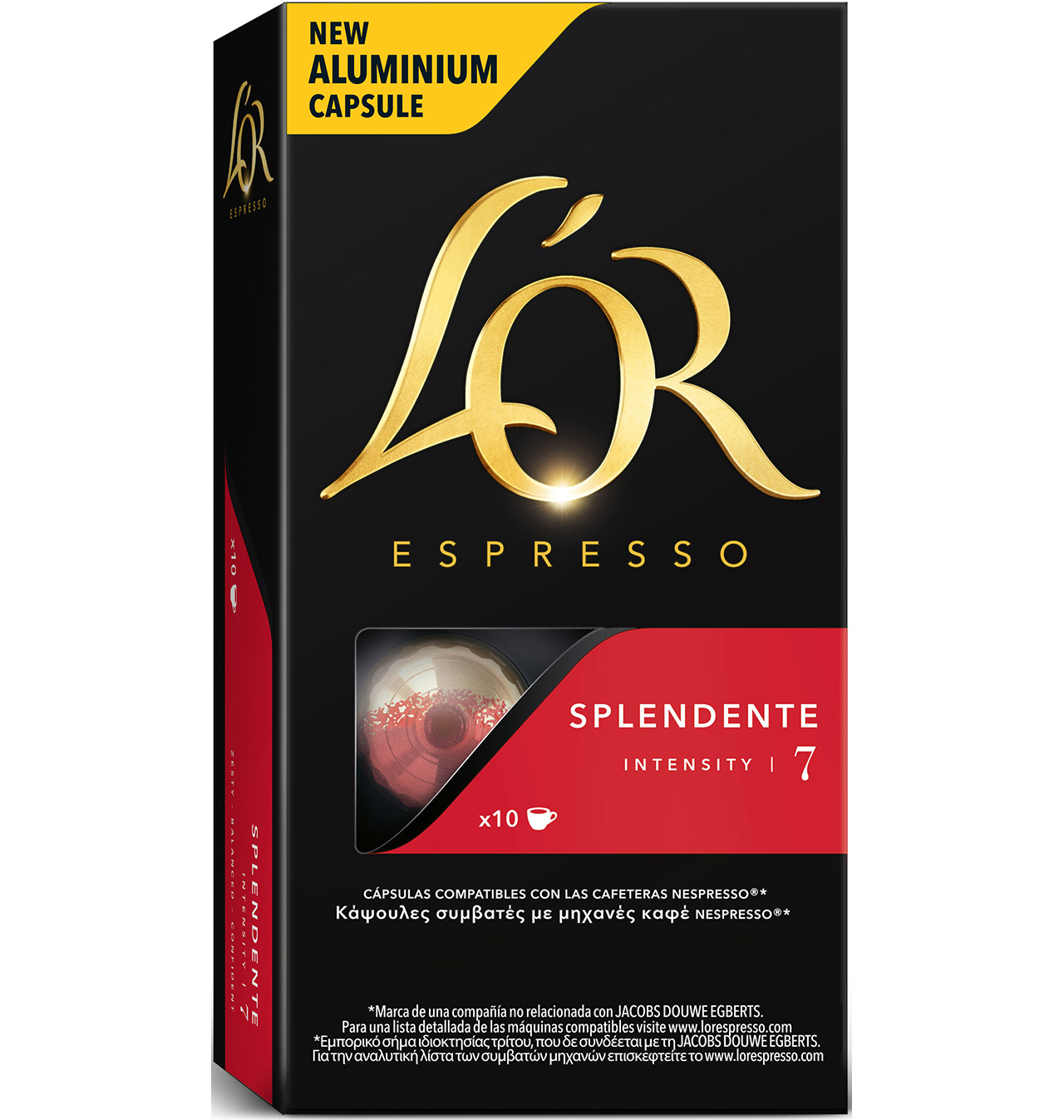 Comprar CÁPSULAS CAFÉ L OR SPLENDENTE NESPRESSO 10 UNIDADES Café té