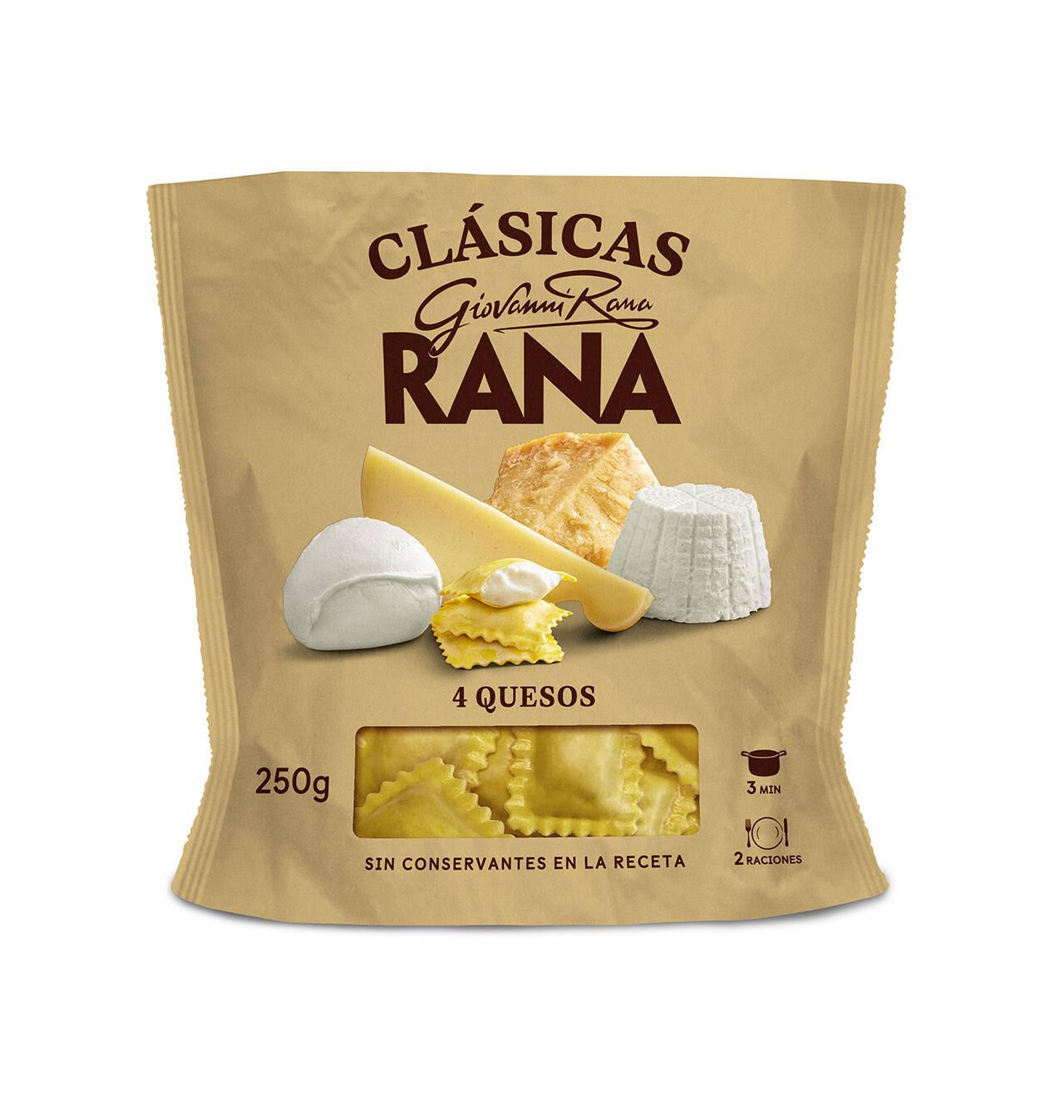 Comprar TORTELLINI RANA 4 QUESOS 250 G Pasta y salsa fresca en Condisline