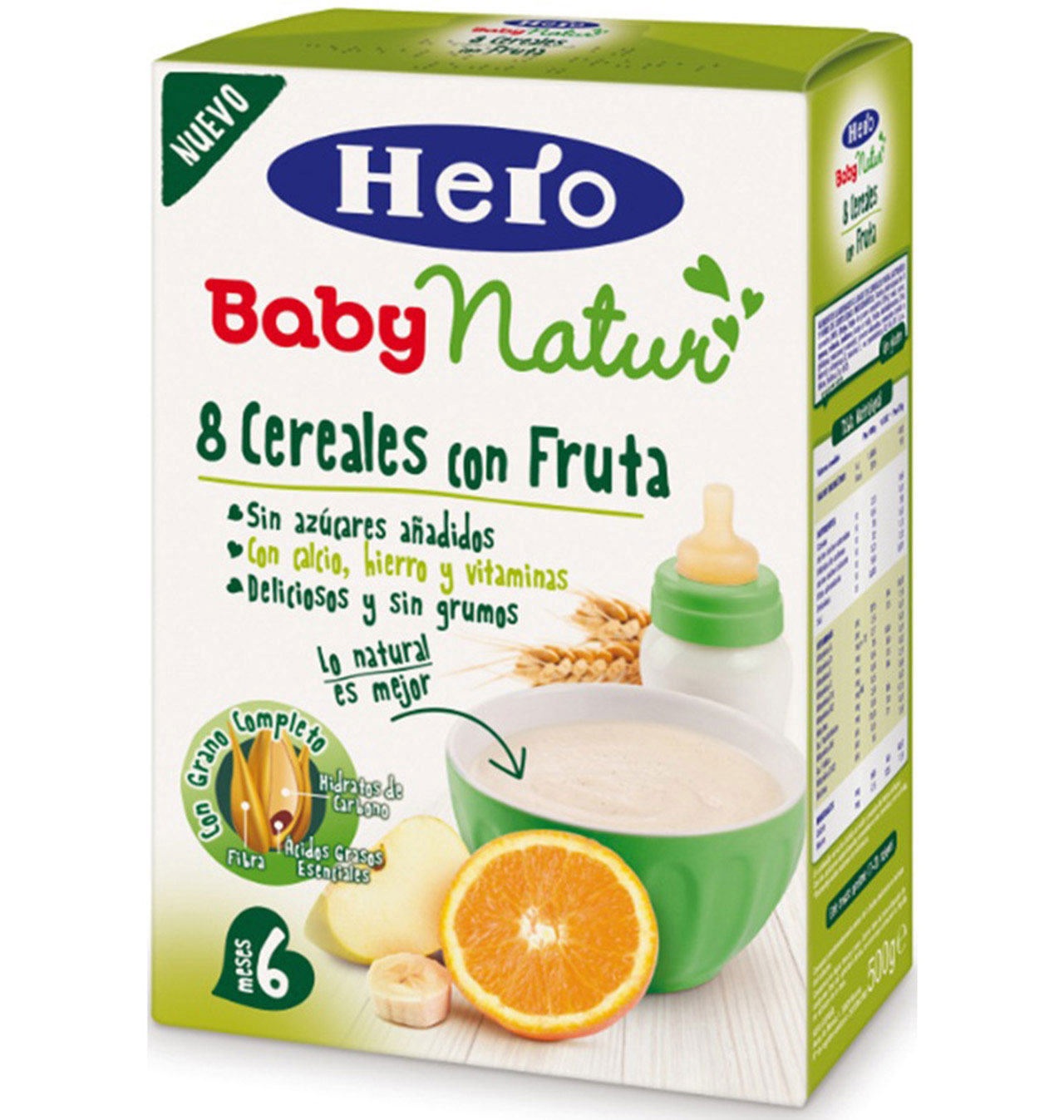 Comprar Papilla Hero Cereales Con Fruta G Papilla Hero