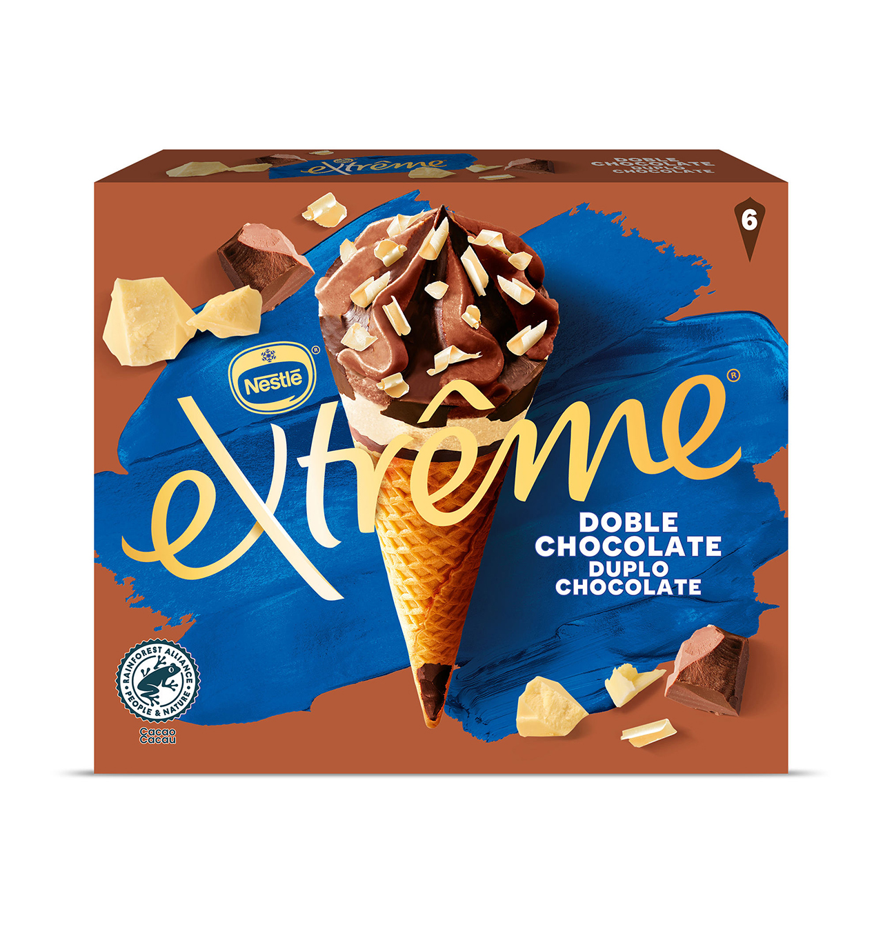 Comprar Cono Extrem Nestle Doble Choco Unidades Helados En Condisline