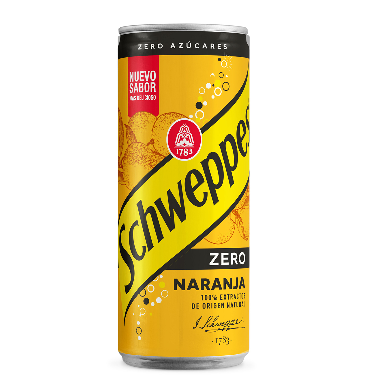 Comprar REFRESCO SCHWEPPES NARANJA ZERO LATA 33 CL Refrescos En