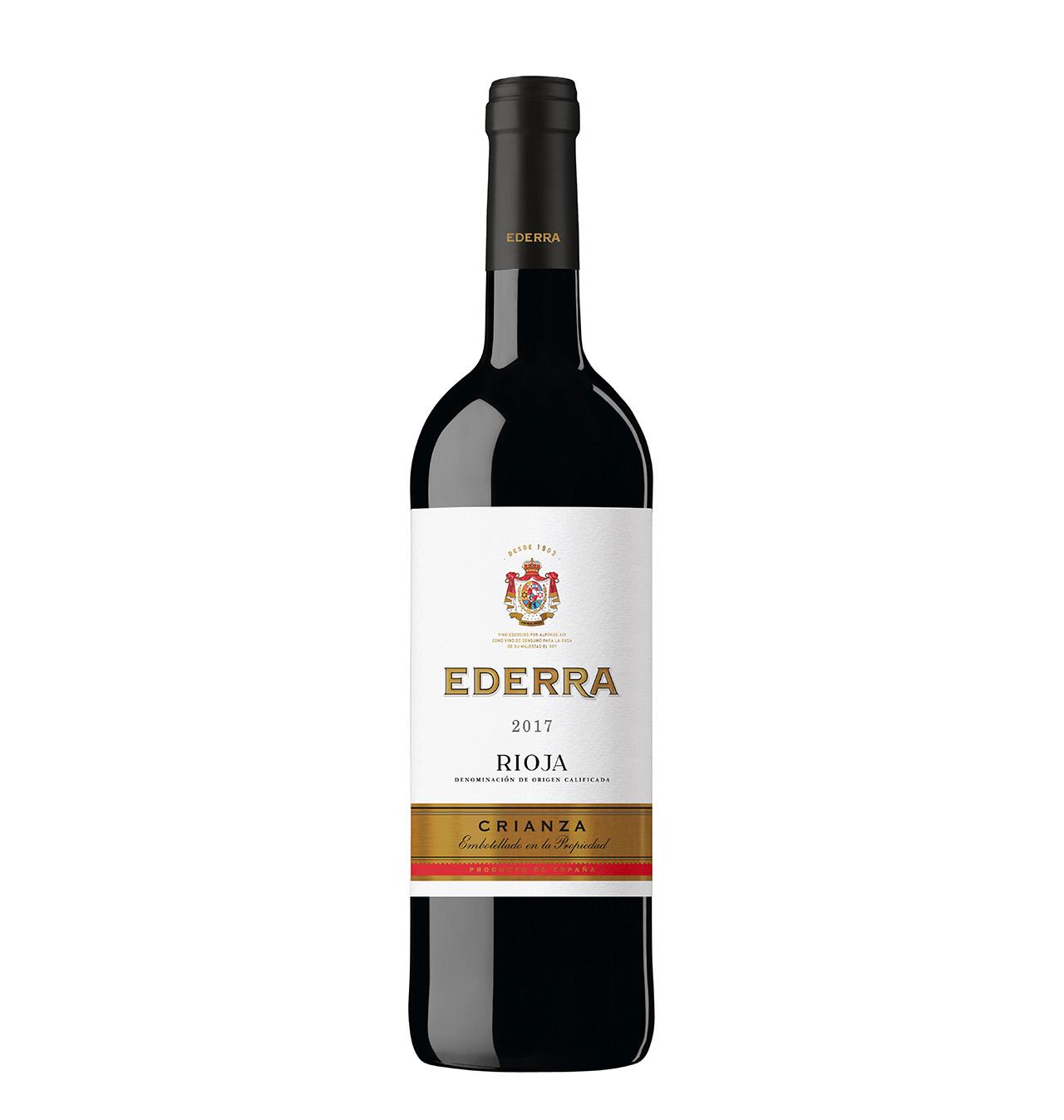 Comprar VINO RIOJA EDERRA CRIANZA 75 CL Vinos Tintos En Condisline