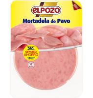 MORTADELA ELPOZO PAVO LONCHAS 250 G