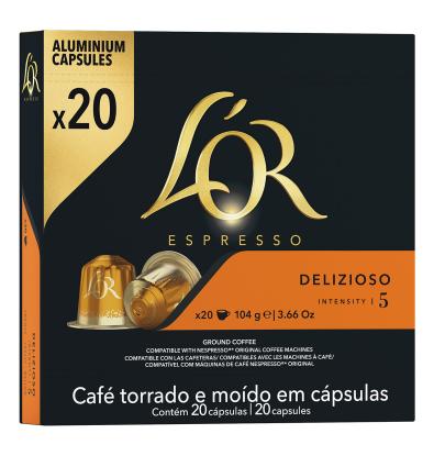 CÀPSULES L'OR DELICIÓS 20 UNITATS