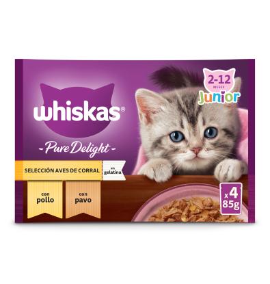 MENJAR GAT WHISKAS JUNIOR AUS 85 G