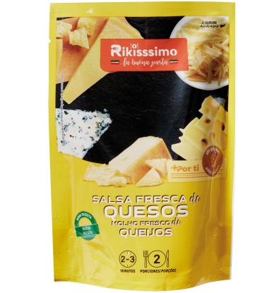 SALSA RIKISSIMO 4 QUESOS 180 G