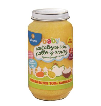 POTET ALTEZA VERDURES-POLLASTRE-ARROS 250 G