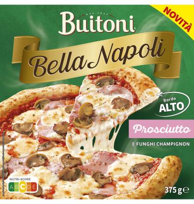 PIZZA BUITONI BELLA NAPOLI PROSCIUTTO FUNGHI 375 G