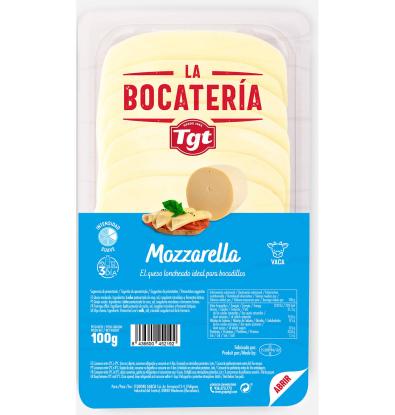 QUESO BOCATERIA MOZZARELLA LONCHAS 100 G