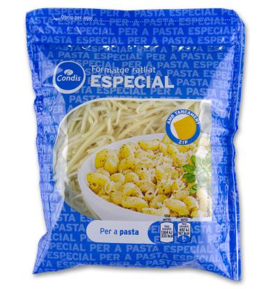 FORMATGE CONDIS RALLAT ESPECIAL PASTA 200 G