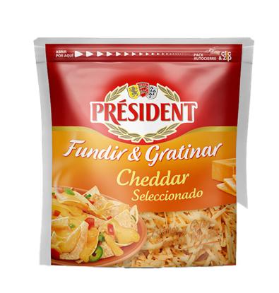 QUESO PRESIDENT CHEDDAR RALLADO 150 G
