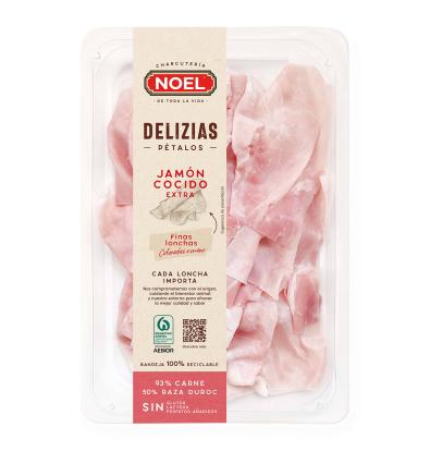 JAMÓN DELIZIAS COCIDO PÉTALOS 90 G