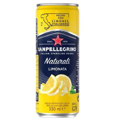 REFRESCO SANPELLEGRINO LIMON LATA 330 ML