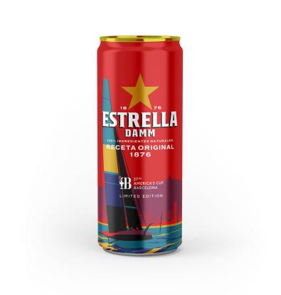 CERVEZA ESTRELLA DAMM LATA 25 CL