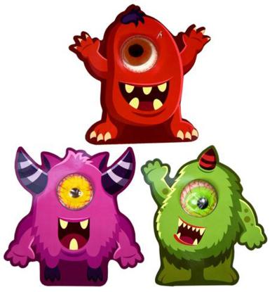 OJOS MIDEL TERRORIFICOS 1 UNIDAD