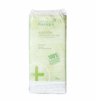 ALGODÓN CENTRALINE HIDROFILO ZIGZAG 100 G