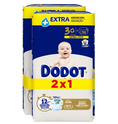 BOLQUER T3 DODOT SENSITIVE 2X1 112 UNITATS