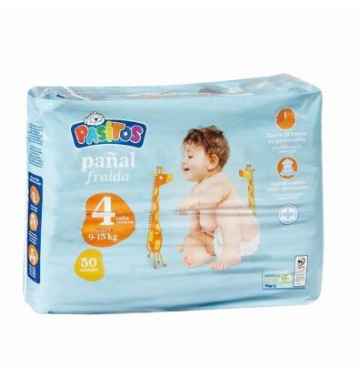 PAÑAL PASITOS T-4 50 UNIDADES