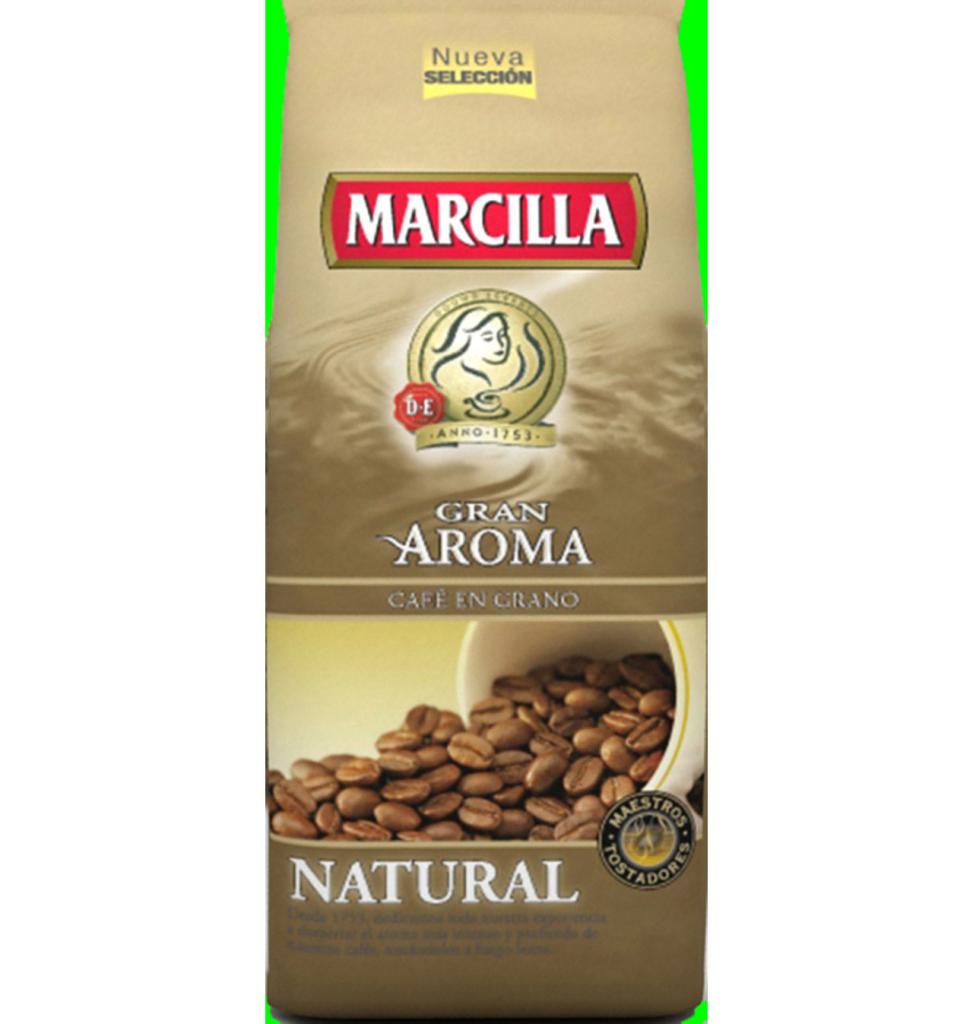Marcilla Café Natural En Grano 1 kg : : Alimentación y bebidas
