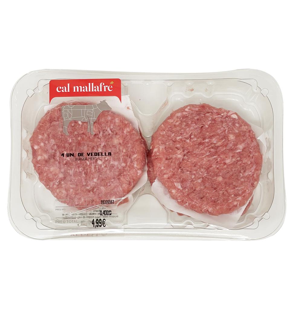 Comprar PREPARADO CAL MALLAFRÉ DE CARNE PICADA DE TERNERA 400 G