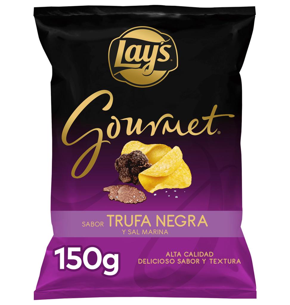  Bolsa grande de patatas fritas con trufa negra, de Patatas  Fritas Torres (1 x 4.41 onzas) : Comida Gourmet y Alimentos