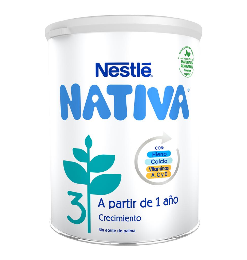 Comprar LECHE NESTLÉ NATIVA 3 800 G  Leche, yogur i agua infantil en  Condisline