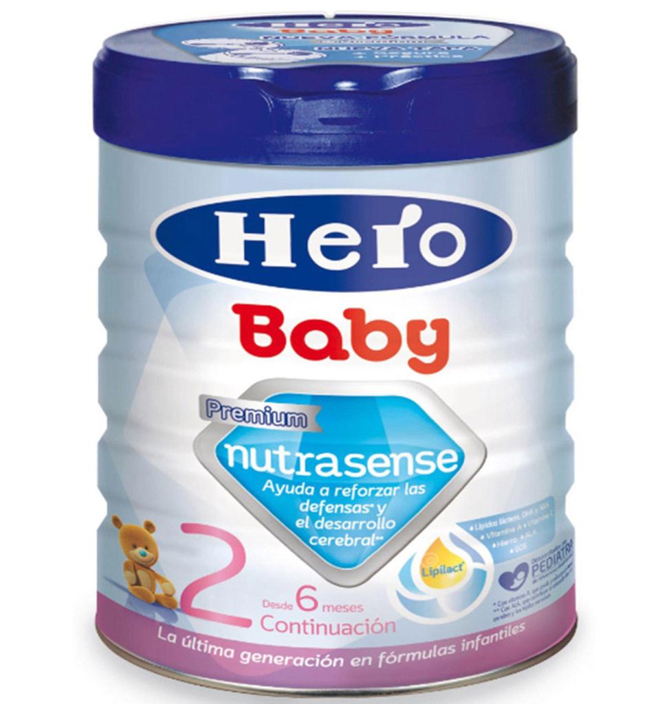 Nutrasense Premium 2 leche infantil de continuación desde 6 meses lata 800  g sin aceite de palma · HERO BABY · Supermercado El Corte Inglés El Corte  Inglés