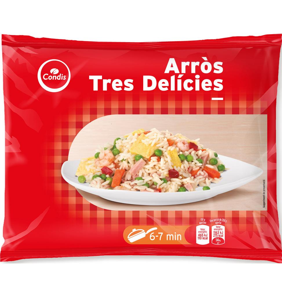 Comprar Arroz 3 delicias congelado alteza 400gr en Cáceres