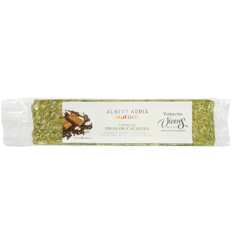 Comprar TURRÓN ALBERT ADRIÀ NATURA PIPAS CALABAZA 250 G | TURRÓN ALBERT  ADRIÀ NATURA PIPAS CALABAZA 250 G en Condisline