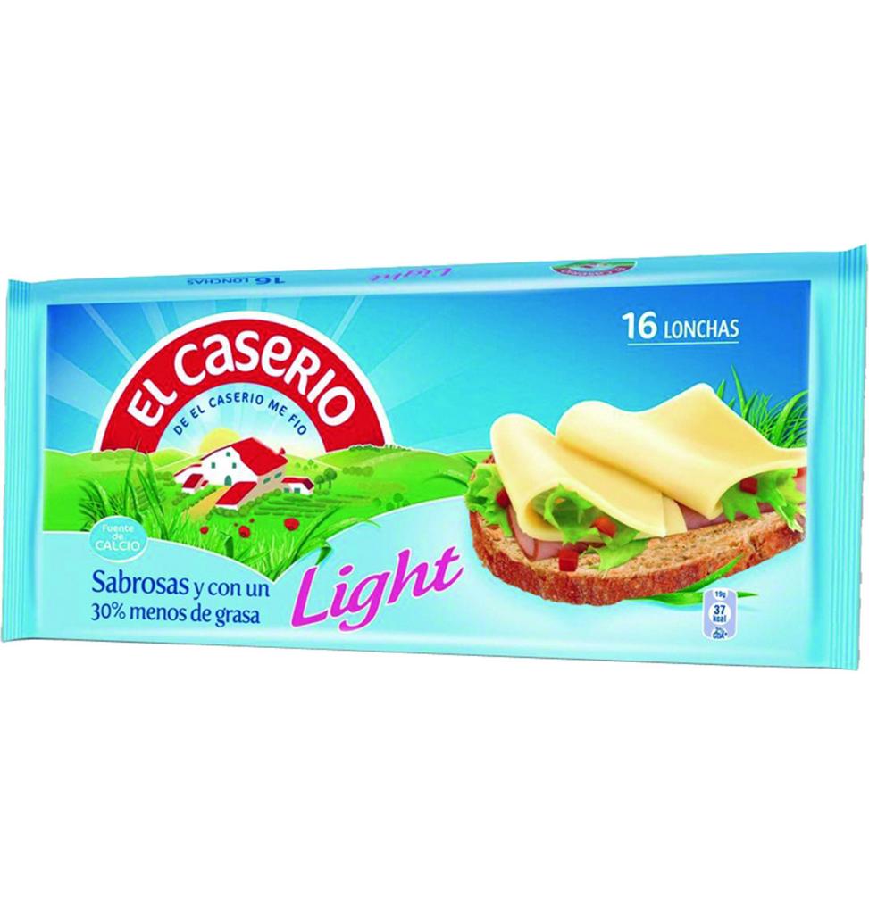 Comprar Queso El Caserio Light Lonchas 16 Unidades Queso El Caserio Light Lonchas 16 Unidades En Condisline