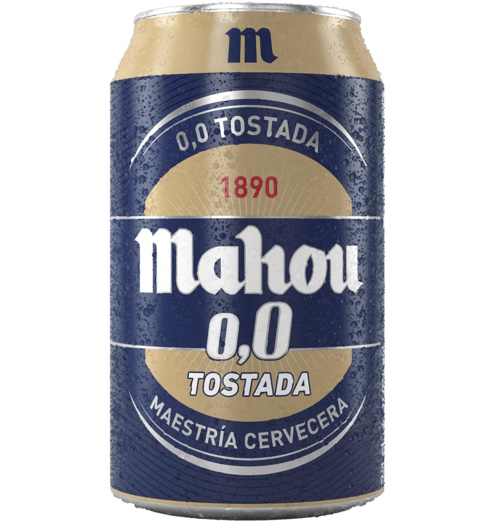 Cerveza tostada 0,0% alcohol Mahou lata 12 x 33 cl - Supermercados DIA