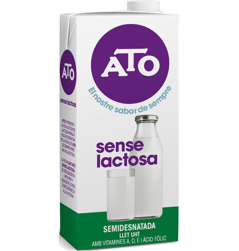 Candia Leche Sin Lactosa Semidesnatada 1L