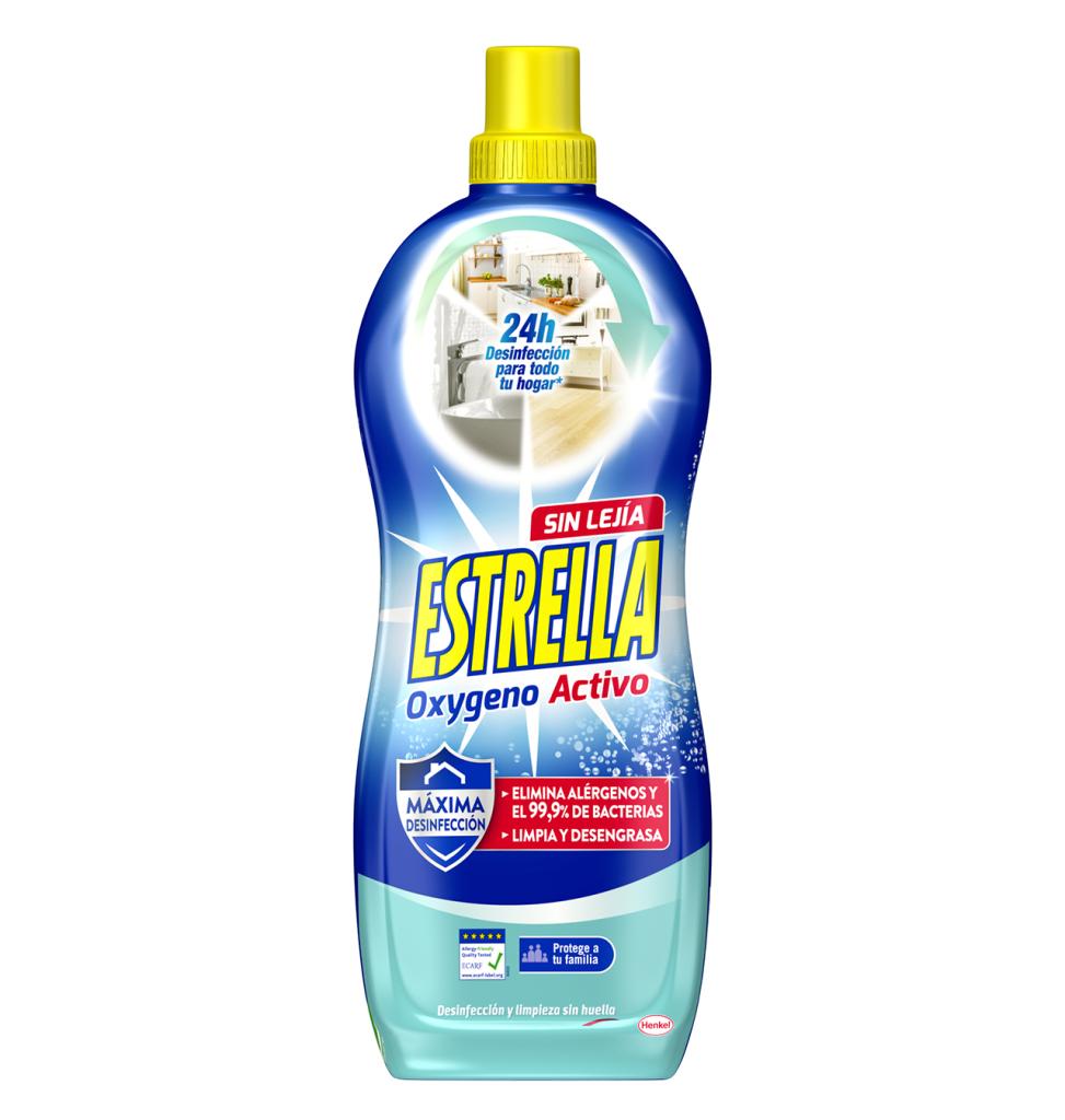 ESTRELLA OXYGENO ACTIVO LIMPIADOR SIN LEJÍA 1,100 L