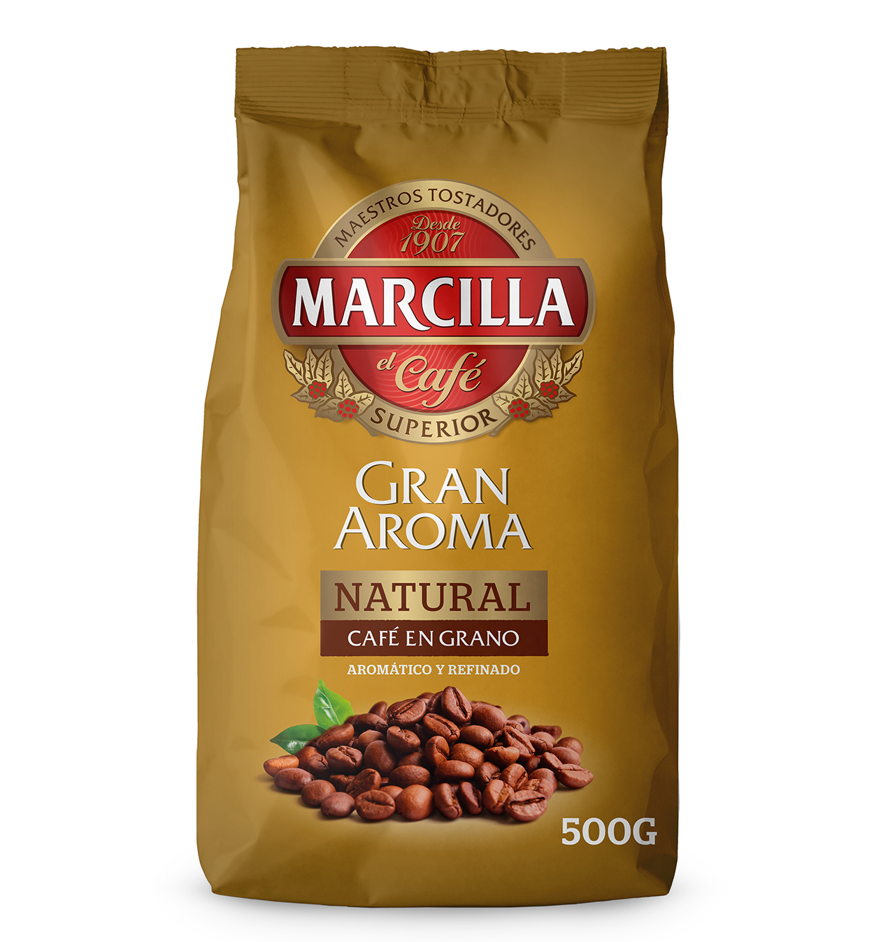 Comprar CAFE GRANO MARCILLA NATURAL 500 G Café en grano