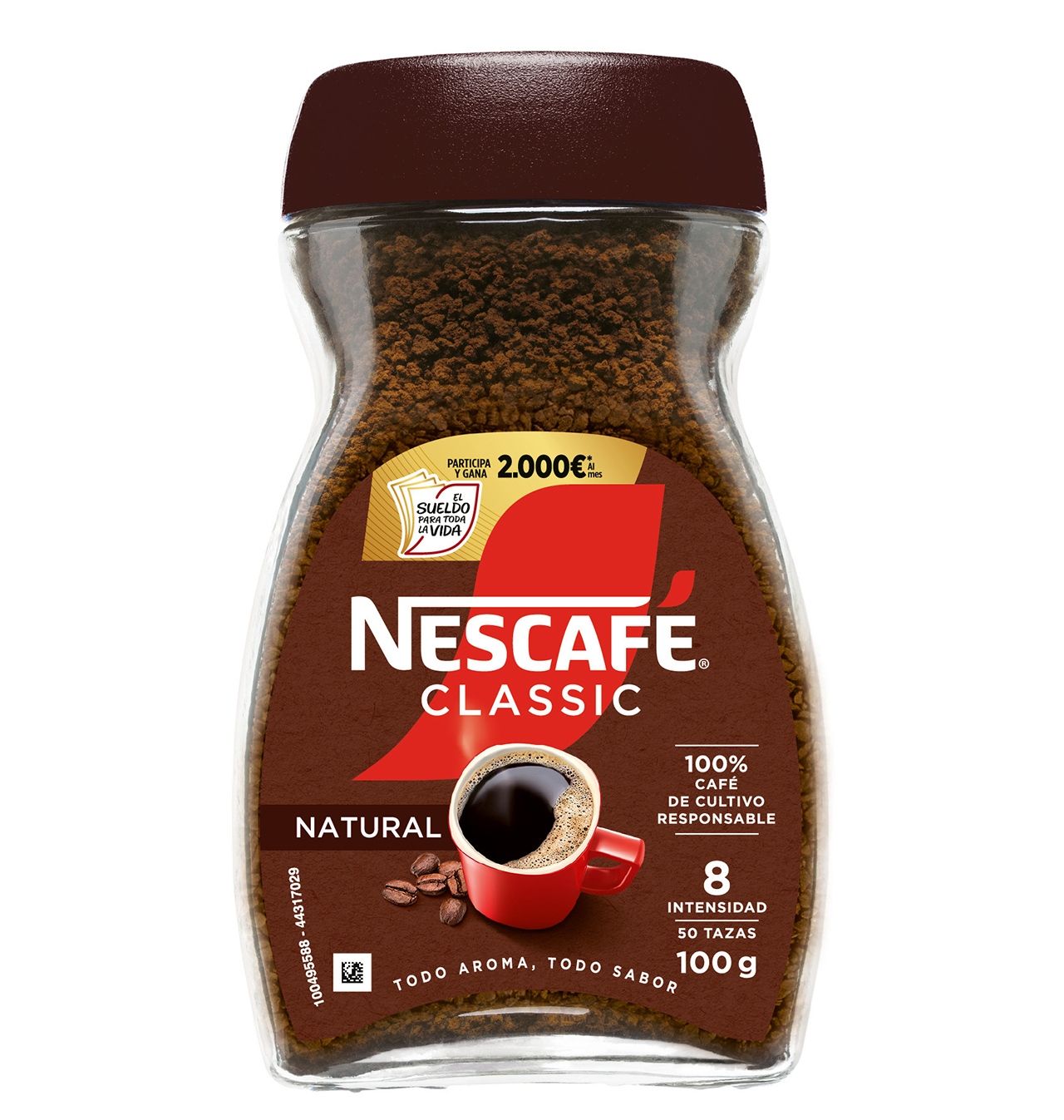 Comprar CAFÉ SOLUBLE NESCAFÉ CLASSIC NORMAL 100 G Café y