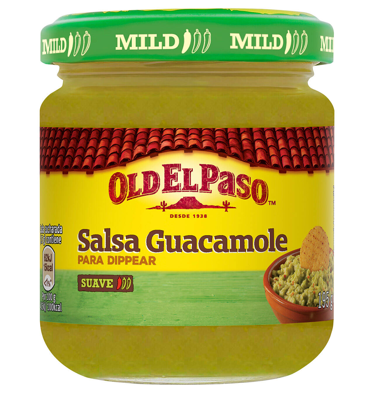 Comprar SALSA OLD EL PASO GUACAMOLE 195 G SALSA OLD EL PASO GUACAMOLE