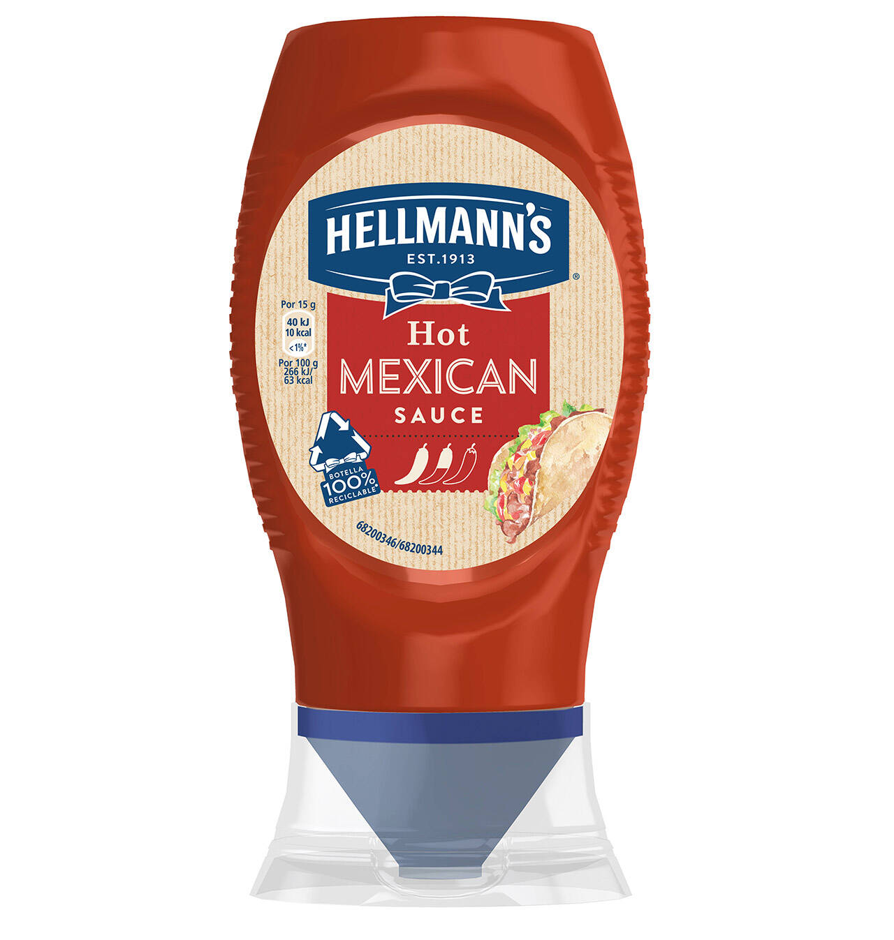 Comprar SALSA HELLMANN'S HOT MEXICAN 250 ML SALSA HELLMANN'S HOT