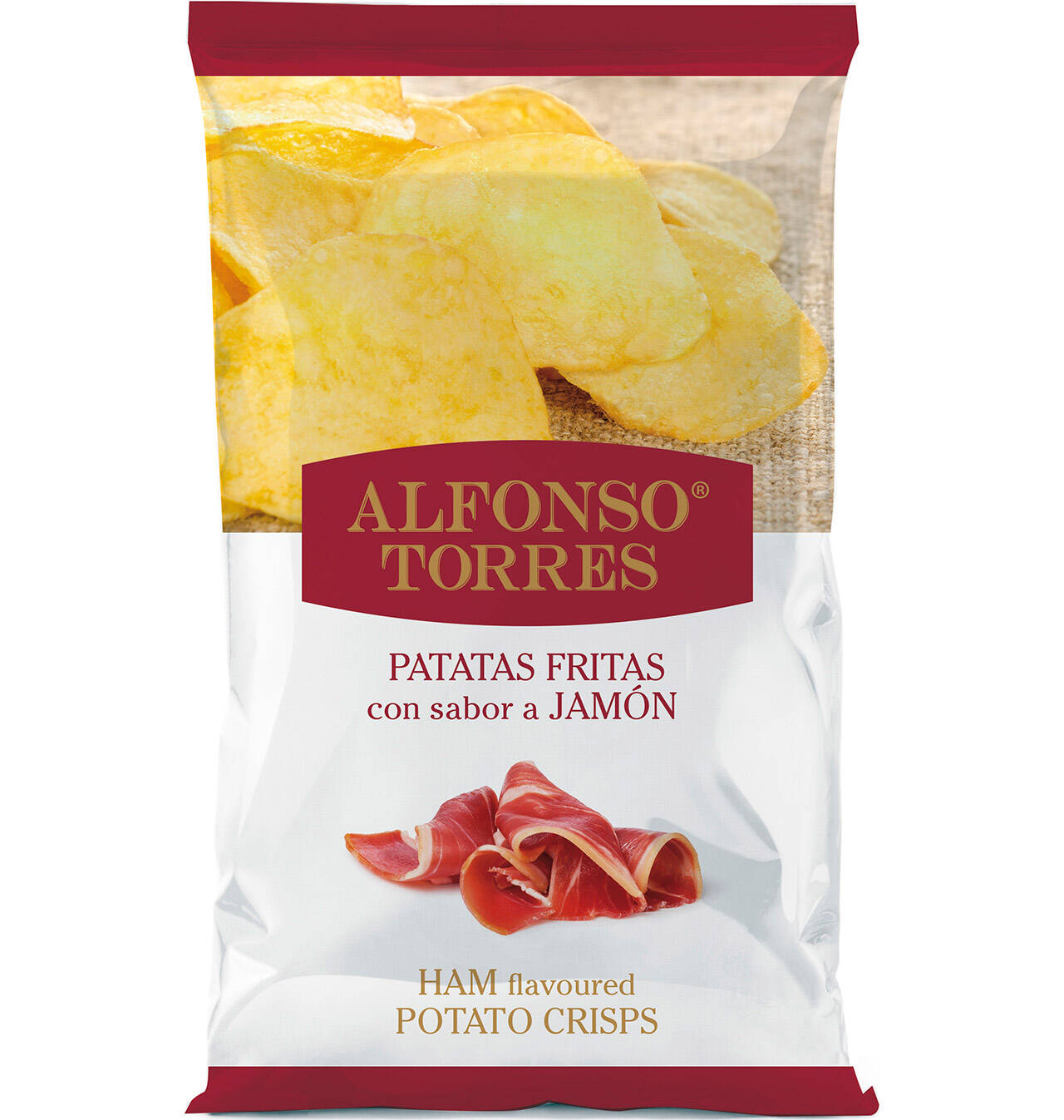 Comprar PATATAS ALFONSO TORRES JAMÓN 120 G Patatas fritas y snacks en