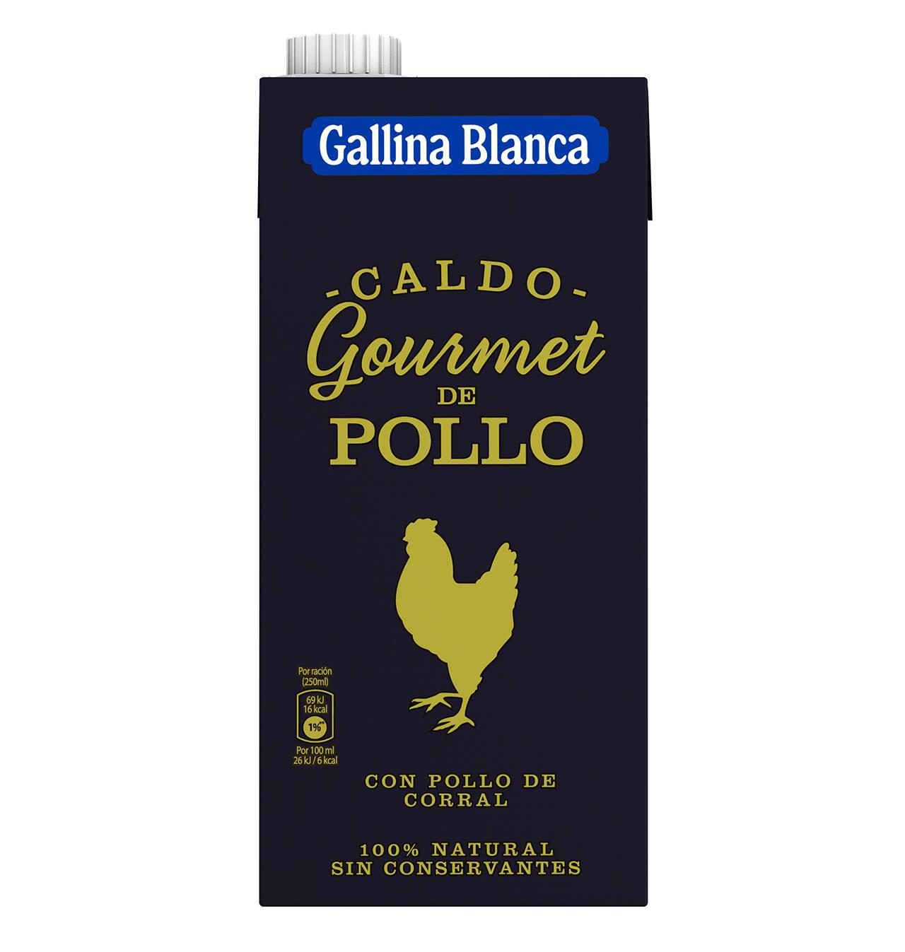 Comprar CALDO GALLINA BLANCA DE POLLO GOURMET 1 L Caldos, cremas y purés en Condisline