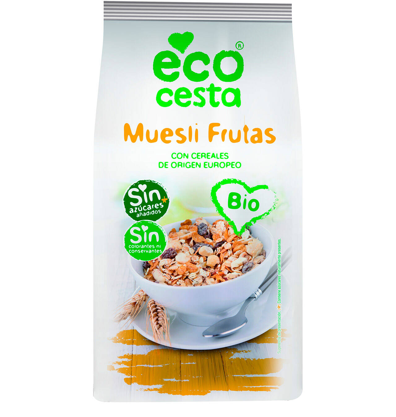 Comprar MUESLI ECO CESTA FRUTAS BIO 500 G MUESLI ECO CESTA FRUTAS BIO