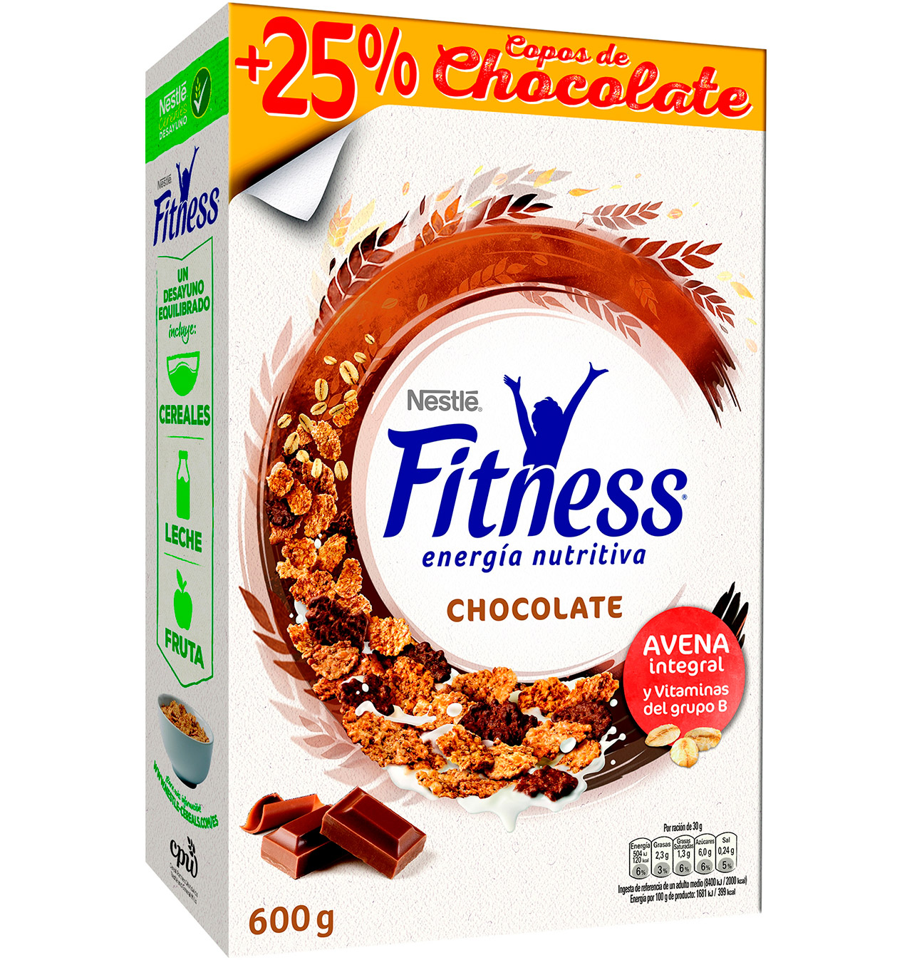 Comprar CEREALES NESTLE FITNESS CHOCOLATE 600 G | Cereales Y Barritas ...