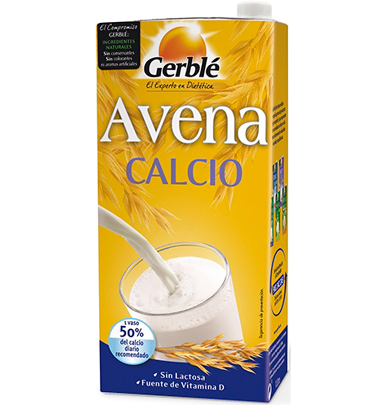 Comprar BEBIDA GERBLE AVENA CALCIO 1000 ML | BEBIDA GERBLE AVENA CALCIO