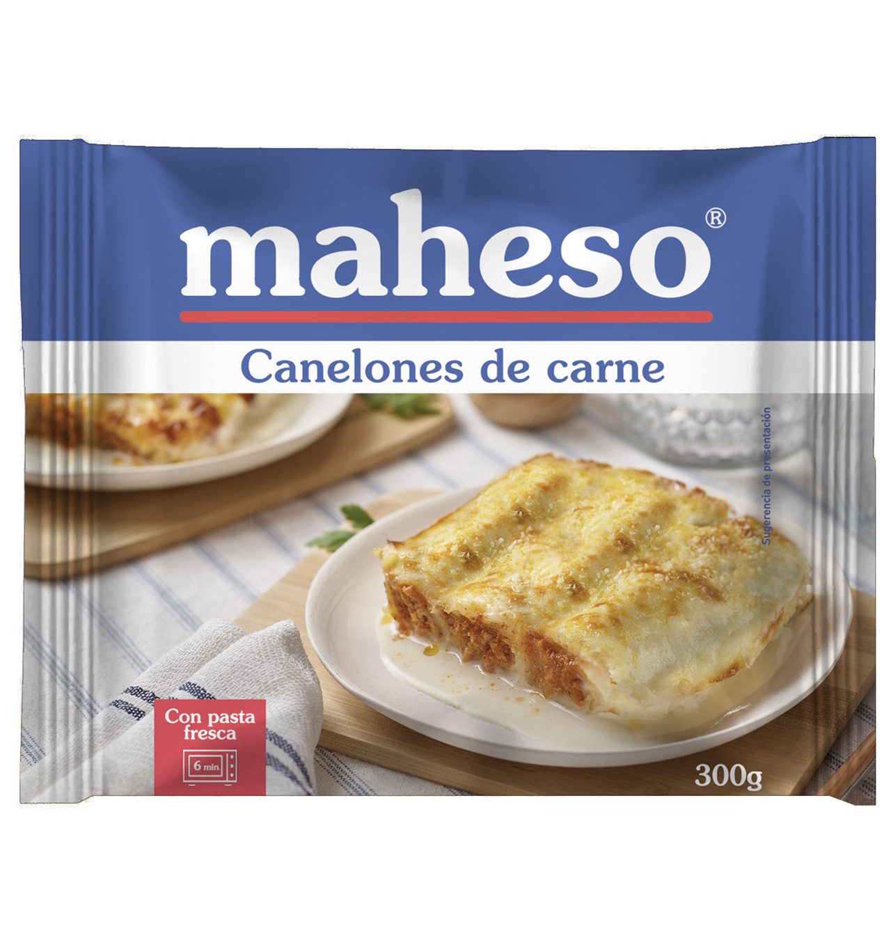 Comprar CANELONES MAHESO CASEROS BECHAMEL 300 G | Platos preparados