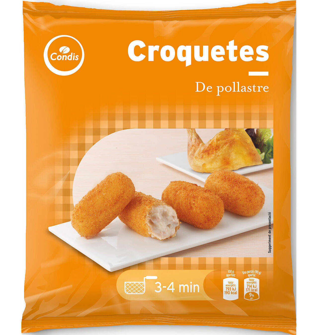 Comprar CROQUETAS CONDIS POLLO 500 G Platos preparados congelados en