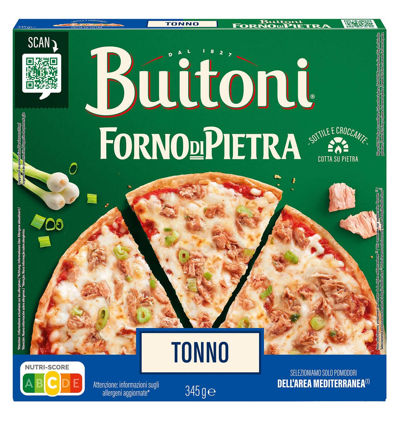Comprar PIZZA BUITONI FORNO DI PIETRA TONNO 360 G Pizzas congeladas y