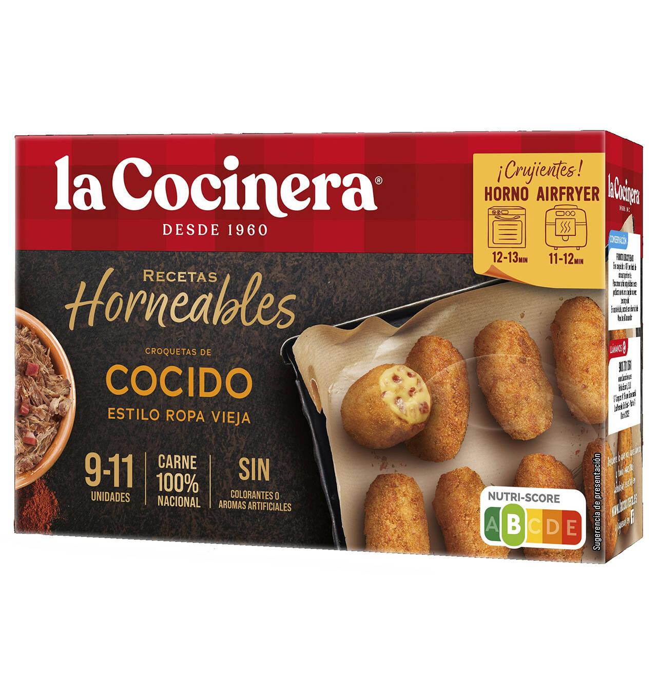 Comprar CROQUETAS LA COCINERA DE COCIDO HORNEABLES 340 G Platos