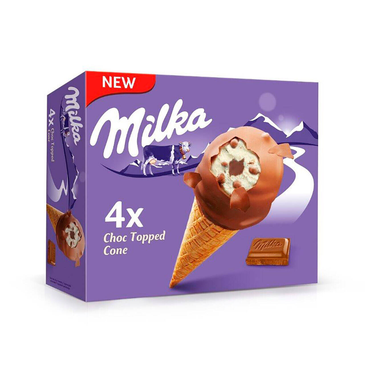 Comprar HELADO MILKA CONO BOLA 4 UNIDADES HELADO MILKA CONO BOLA 4 UNIDADES en Condisline