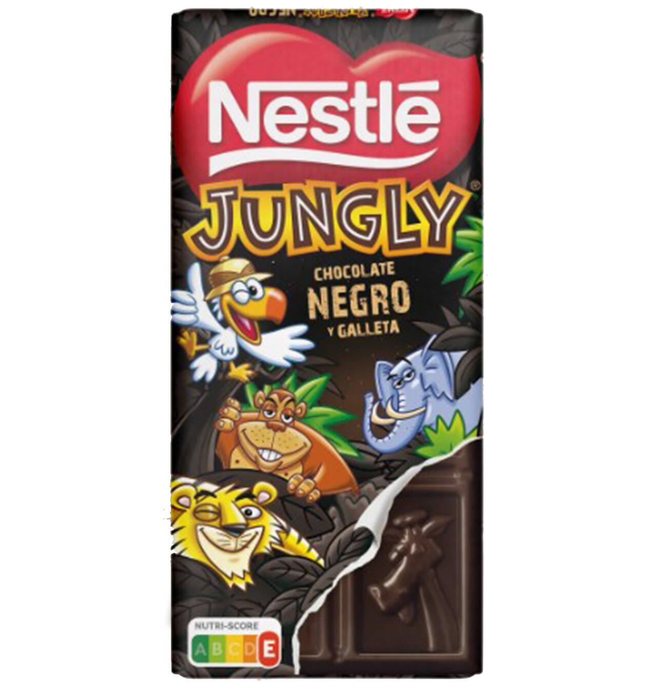 Comprar CHOCOLATE NESTLE JUNGLY NEGRO 125 G CHOCOLATE NESTLE JUNGLY NEGRO 125 G en Condisline