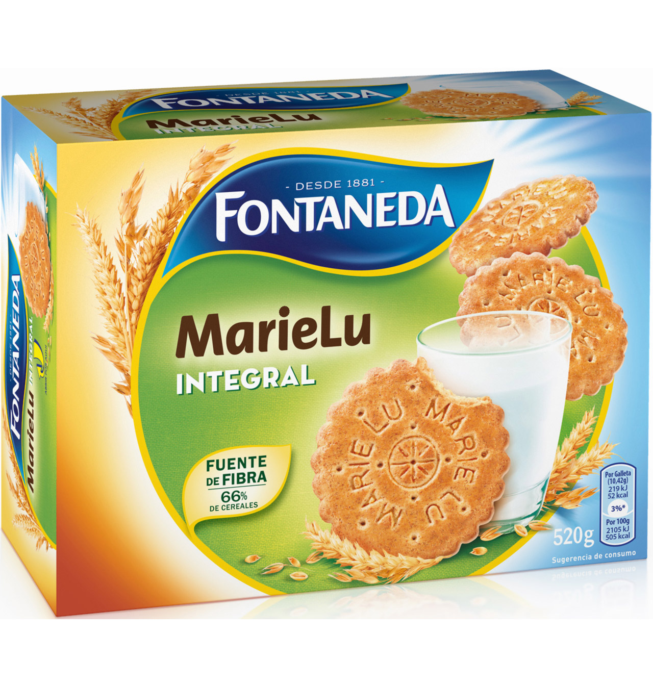 Comprar Galletas Marie Lu Integral 520 G Galletas En Condisline