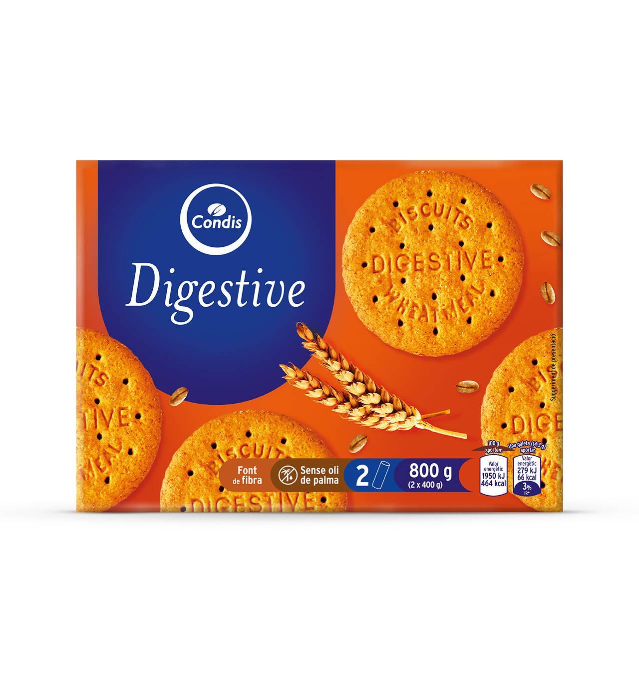Comprar GALLETAS CONDIS DIGESTIVE 800 G Galletas en Condisline